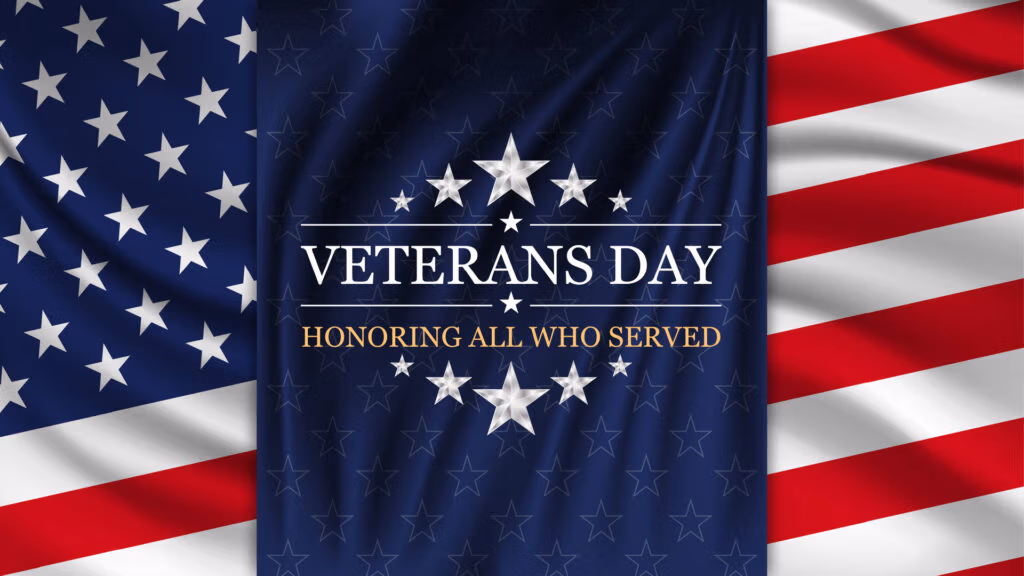 vecteezy veterans day background honoring all who served with flag 51138172